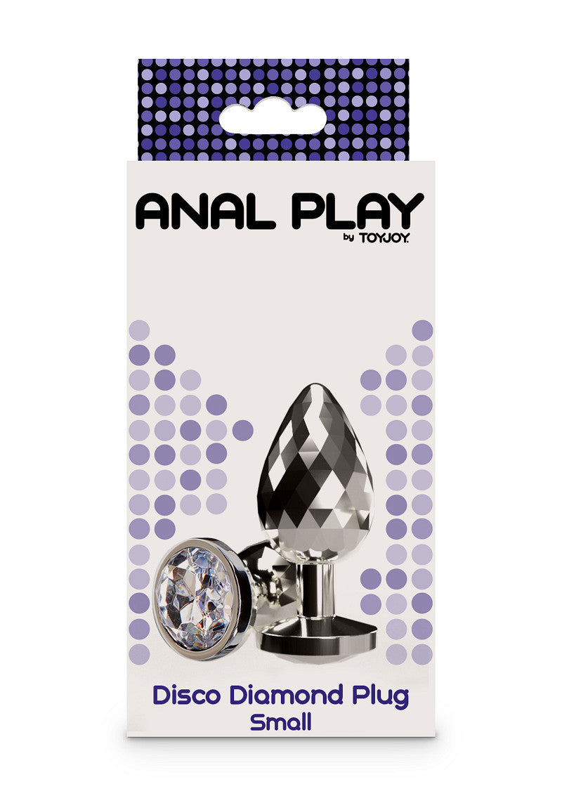 ToyJoy Anal Play Disco Diamond ButtPlug Small - Erolanya