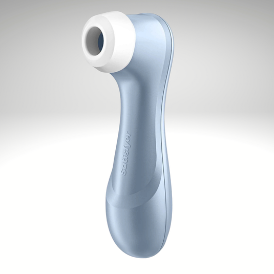 Translation missing: nl.Satisfyer Pro 2 Sky Blue – Drukgolf Vibrator met Airpulse Technology Blauw