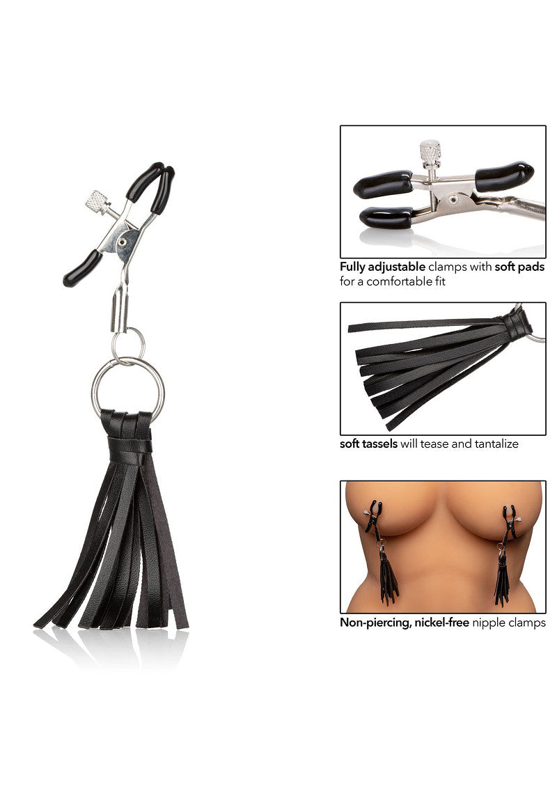 Nipple Play Playful Tassels Nipple Clamps