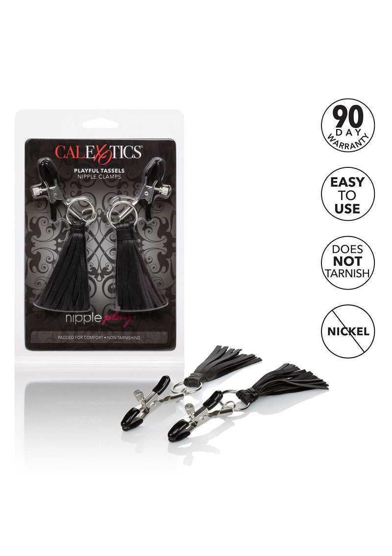 Nipple Play Playful Tassels Nipple Clamps