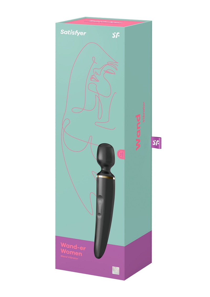 Satisfyer Wand-er women Zwart - Erolanya