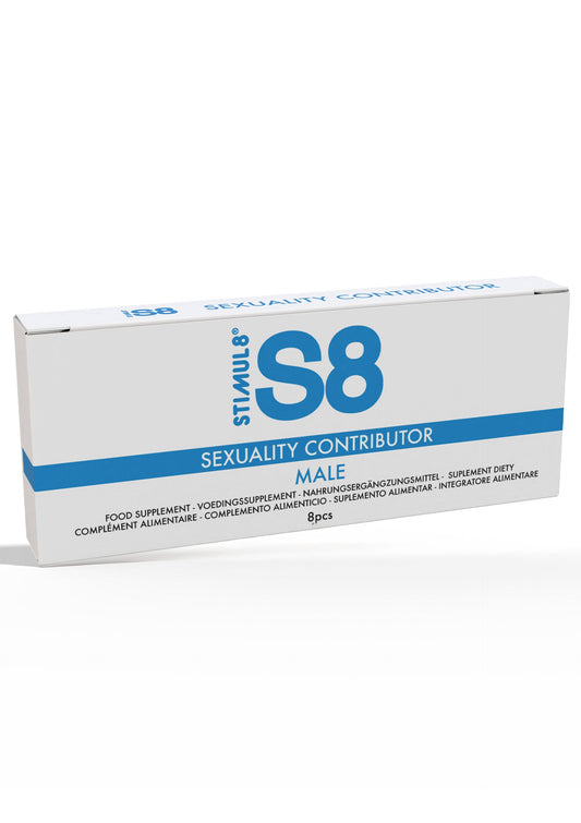 S8 Sexuality Male Tabs 8 stuks