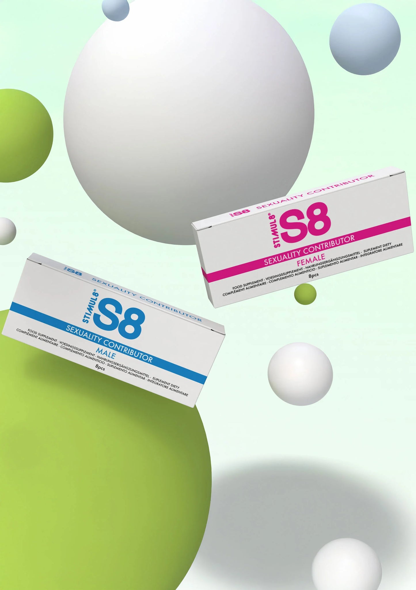 S8 Sexuality Male Tabs 8 stuks