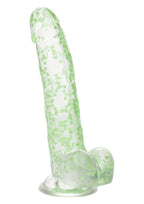 CalExotics Naughty Bits I Leaf Dick Glow-In-The-Dark Wietblad Dildo - Erolanya
