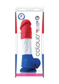 Tricolor Editie Dildo 22.6 cm - Erolure